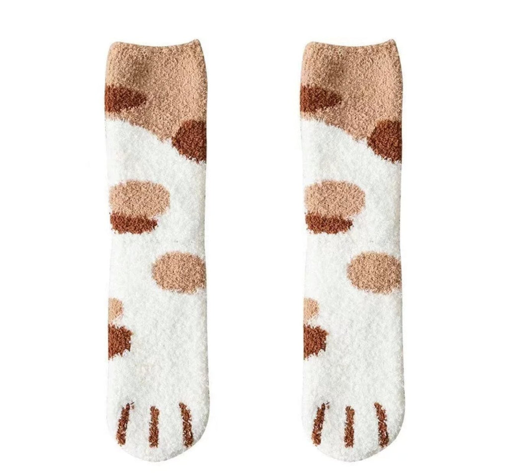 Cat Paw Sleep Socks Gift Box