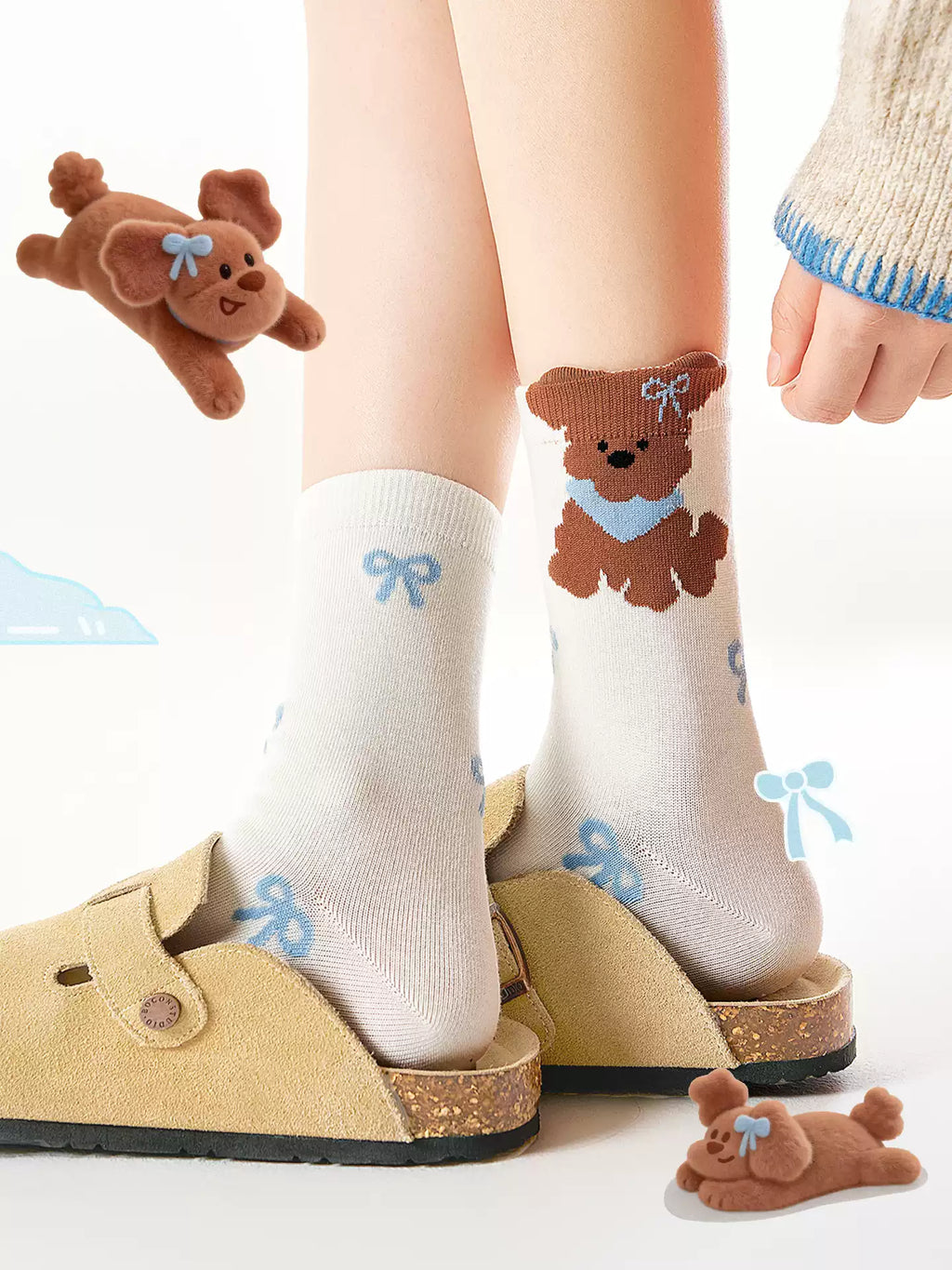 Cozy Days Mix & Match Crew Socks