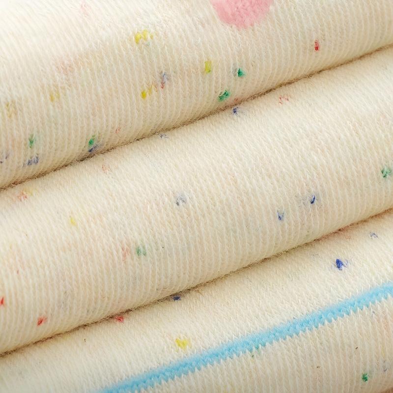 Speckled Pastel Short Crew Socks - Cute Cartoon & Friends Set