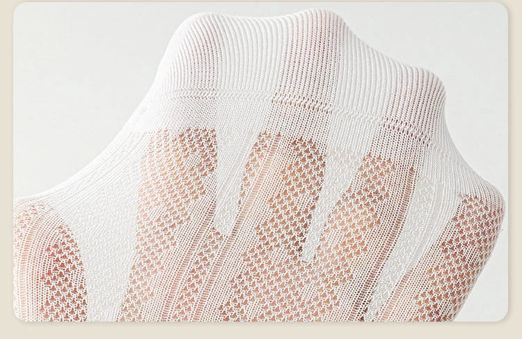Retro Double Stripe Short Crew Socks - Minimalist Ribbed Cotton Blend